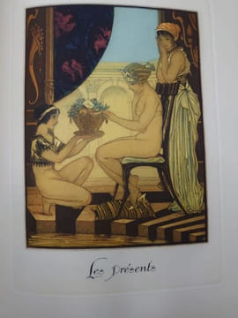 L'Art d'aimer. Traduction nouvelle de Pierre Lièvre. Un titre, quatre frontispices, dix-huit compositions en couleurs gravés à l'eau-forte et quelques ...