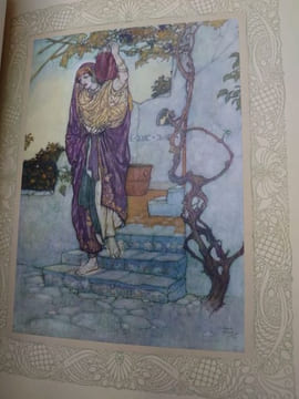 Rubaiyat. Illustrations de Edmond Dulac. . KHAYYAM Omar.