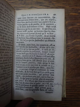 Les Provinciales ou les lettres écrites par Louis de Montalte, à un provincial de ses amis, et aux RR. PP. Jésuites. Huitième édition, danq laquelle ...