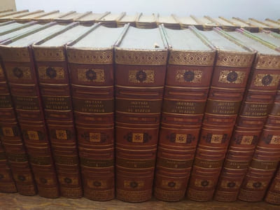 Oeuvres complètes de Buffon, suivies de ses continuateurs Daubenton, Lacépède, Cuvier... Seule édition complète avec figures coloriées.