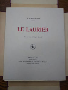 Le Laurier. Eaux-fortes de Constant Dratz.