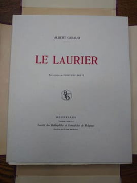 Le Laurier. Eaux-fortes de Constant Dratz. . GIRAUD Albert.