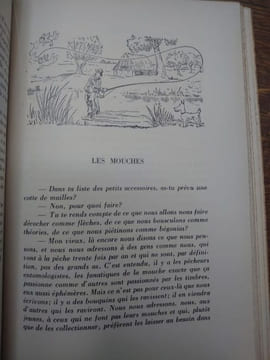 A la mouche. Méthodes et matériel pour la pêche à la mouche de la truite, de l'ombre et du poisson blanc. La théorie Solunaire de JA Knight. Préfaces ...