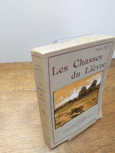 Les chasses du Lièvre. Couverture, frontispice et 16 vignettes gravées sur bois par Paul Baudier. 