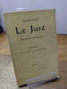 Le Jur&eacute;. Monodrame en cinq actes. Frontispice par Odilon Redon grav&eacute; par Louis Danse. . PICARD Edmond. 