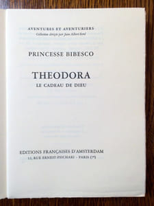 Théodora le cadeau de Dieu.