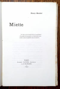 Miette.