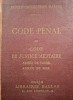 Code pénal annoté d'après la doctrine et la jurisprudence avec renvoi aux publications Dalloz. 38e édition revue par Henry Bourdeaux. Code de justice ...