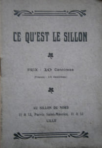Ce qu'est le Sillon.