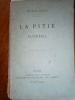 La pitié suprême. Première édition.. HUGO Victor 