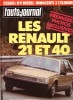 L'auto-journal 1983 N° 1.. L'AUTO-JOURNAL 1983 