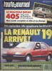 L'auto-journal 1988 N° 11.. L'AUTO-JOURNAL 1988 