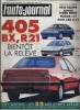 L'auto-journal 1991 N° 8.. L'AUTO-JOURNAL 1991 