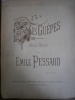 Les guêpes. Air de ballet. Op. 63. A mademoiselle M. Roland.. PESSARD Emile 