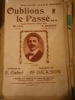 Oublions le passé. Valse boston.. DICKSON H. - GABEL 