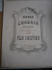 Premier chagrin. Mélodie. Pour le piano. Op. 149.. GEDEFROID Félix 