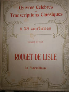 La Marseillaise.