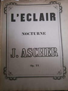 L'éclair. Nocturne. Op : 71.