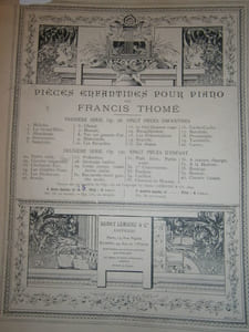 En chasse, issu de "Pièces enfantines pour piano". N° 15.
