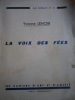 La voix des fées. Envoi de l'auteur.. LENOIR Yvonne 