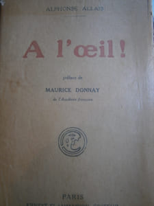 A l'oeil !