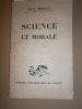 Science et morale.. MICHAUD Félix 