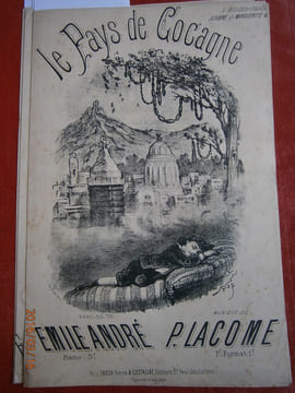 Monsieur de Crac. Fanfare. Piano et paroles.. ANDRE Emile - LACOME P.