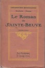 Le roman de Sainte-Beuve.. SIMON Gustave 