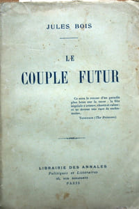 Le couple futur. Signé par l'auteur.