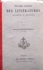 Histoire abrégée des littératures anciennes et modernes. 75e édition.. J. M. J. A. 