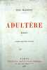 Adultère.. HAURIGOT Paul 