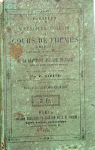 Exercices anglais ou cours de thèmes gradués pour servir au développement aux règles de la grammaire anglaise pratique. 22e édition.