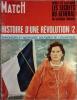 Paris Match N° 1000 : Histoire d'une révolution (2).. PARIS MATCH 