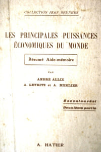 Les principales puissances économiques du monde. Résumé aide-mémoire. Classes de philosophie et de mathématiques. Baccalauréat 2e partie.