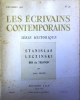 Les écrivains contemporains. N° 38. Série historique. Stanislas Leczinski, roi de Trianon.. LES ECRIVAINS CONTEMPORAINS 
