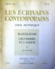 Les écrivains contemporains. N° 39. Série historique. Napoléon, les femmes et l'amour.. LES ECRIVAINS CONTEMPORAINS 