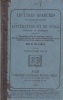 Lectures graduées et leçons pratiques de Littérature et de style, prose et poésie.. LEROY Ch. 