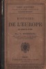 Histoire de l'Europe de 1610 à 1789. Classe de rhétorique. Cours d'histoire conforme au programme de 1874.. TOUSSENEL T. 