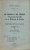 Du Québec à la France. Vers un nouveau rôle de la médecine de famille. Thèse pour le doctorat en médecine.. CHEVALIER Francis 