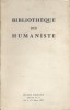 Bibliothèque d'un humaniste. Vente à Drouot par Jean-Rousseau-Girard.. CATALOGUE DE VENTE 1957 