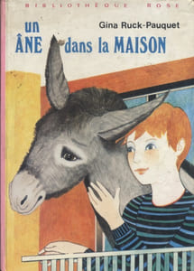 Un âne dans la maison.