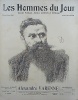 Les Hommes du jour N° 334 : Alexandre Varenne. Dessin en couverture par Bracquemond. Texte de Victor Méric.. LES HOMMES DU JOUR 