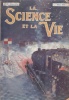 La science et la vie N° 49. Couverture en couleurs: Un train arrêté devant un signal muni d'un dispositif électrique, système Augereau.. LA SCIENCE ET ...