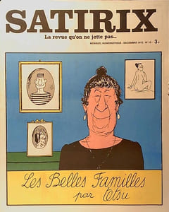 Satirix N° 15 : Les belles familles. Numéro illustré par Tetsu.