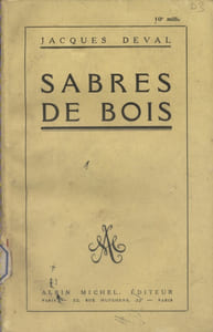 Sabres de bois.