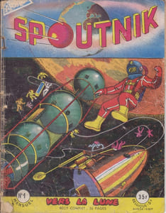 Spoutnik. Mensuel N° 1. Vers la lune. Récit complet.