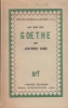 La vie de Goethe. Exemplaire sur vélin pur fil N° 33.. CARRE Jean-Marie 