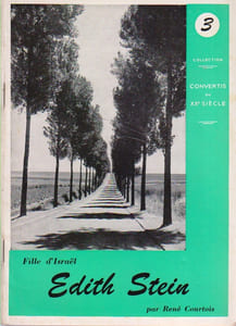 Edith Stein, fille d'Israël.