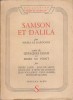 Samson et Dalila (28 pages). Suivi de quelques essais et mises au point par Pierre Lafue - Jean de Saint-Chamant (Le problème ukrainien et la ...
