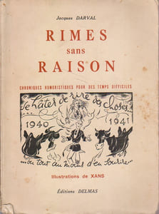 Rimes sans raison. Chroniques humoristiques pour des temps difficiles.